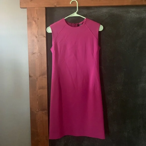 sleeveless fitted dress in good wool Acadia Merino Wool Racerback Dress main image 1